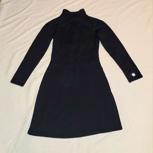 Athleta dress. Black. Turtleneck.  Long sleeve.